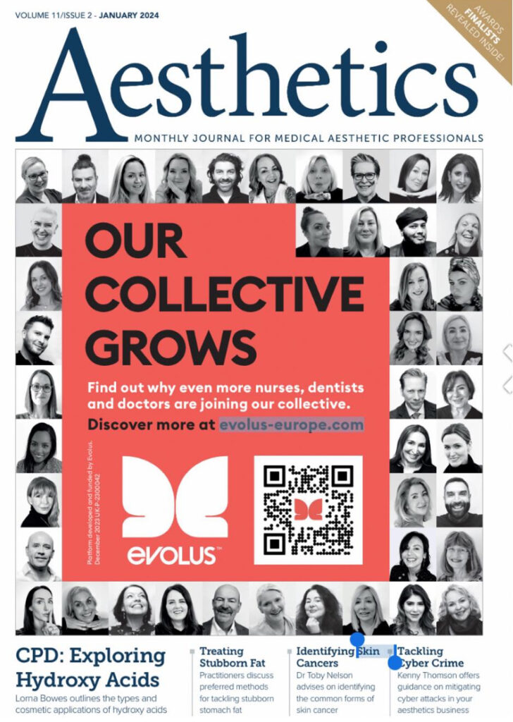 Aesthetics journal magazine