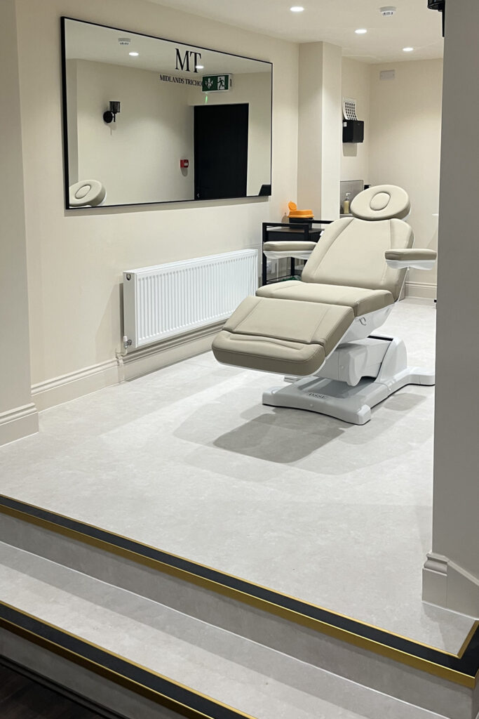 Midlands Trichology new clinic interior