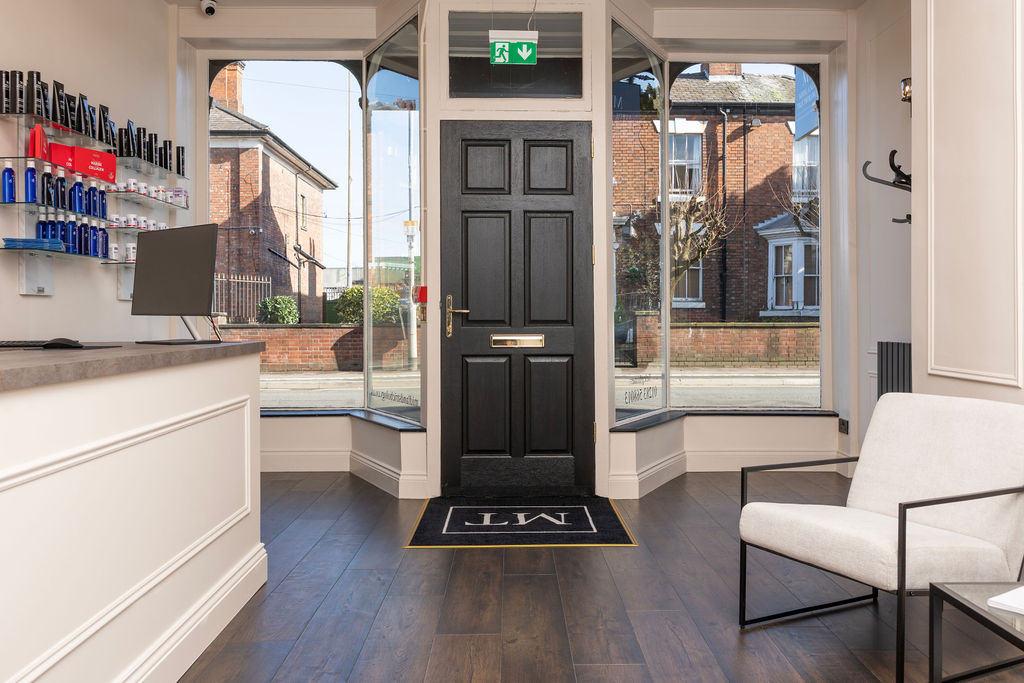 Midlands Trichology clinic foyer